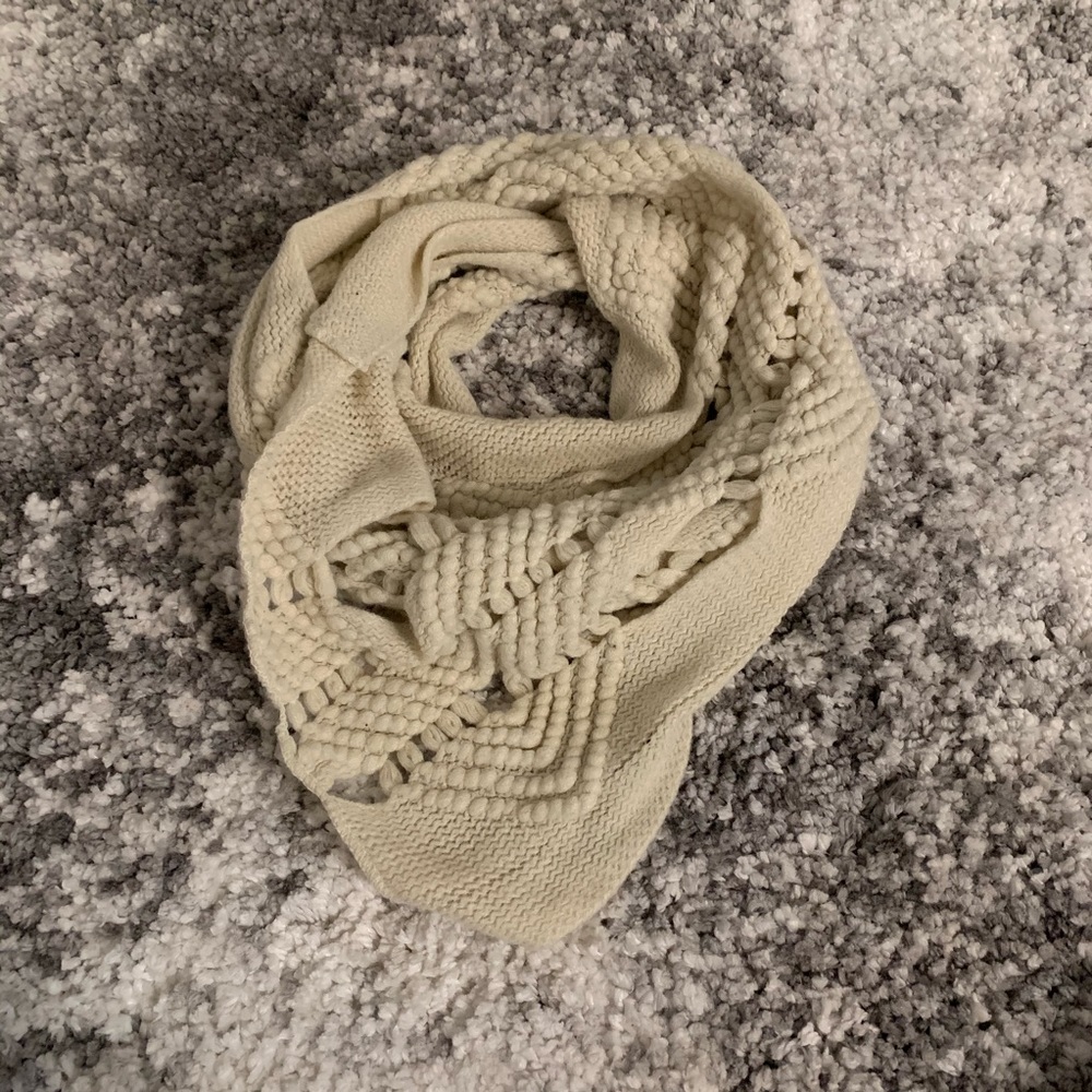 Cream Scarf